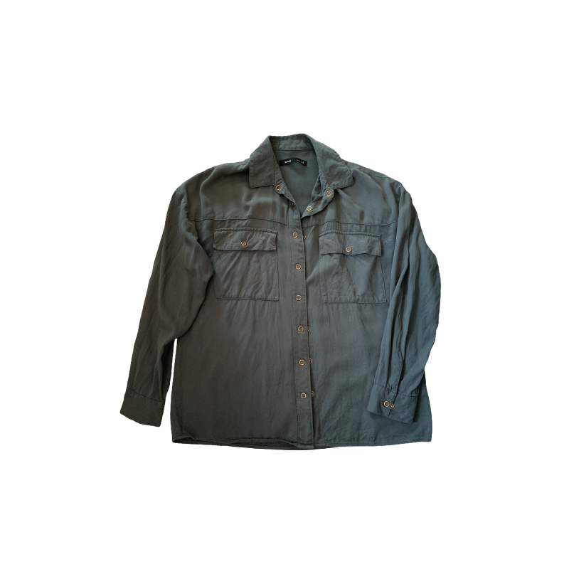 Dark green shirt