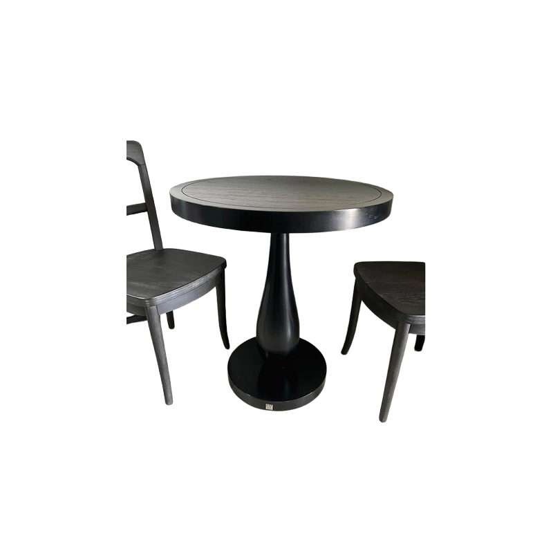 Black Bistro table (only table)