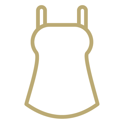 Girls clothing icon