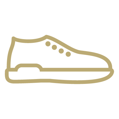 Shoes by bundle icon