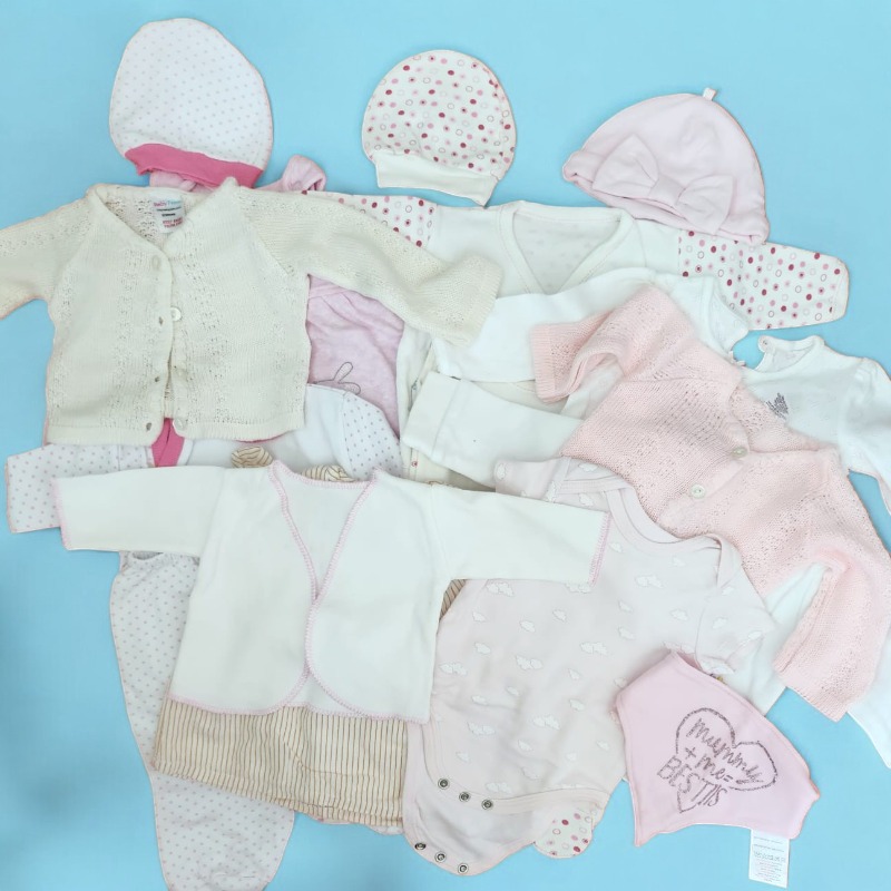 Mix new born clothes