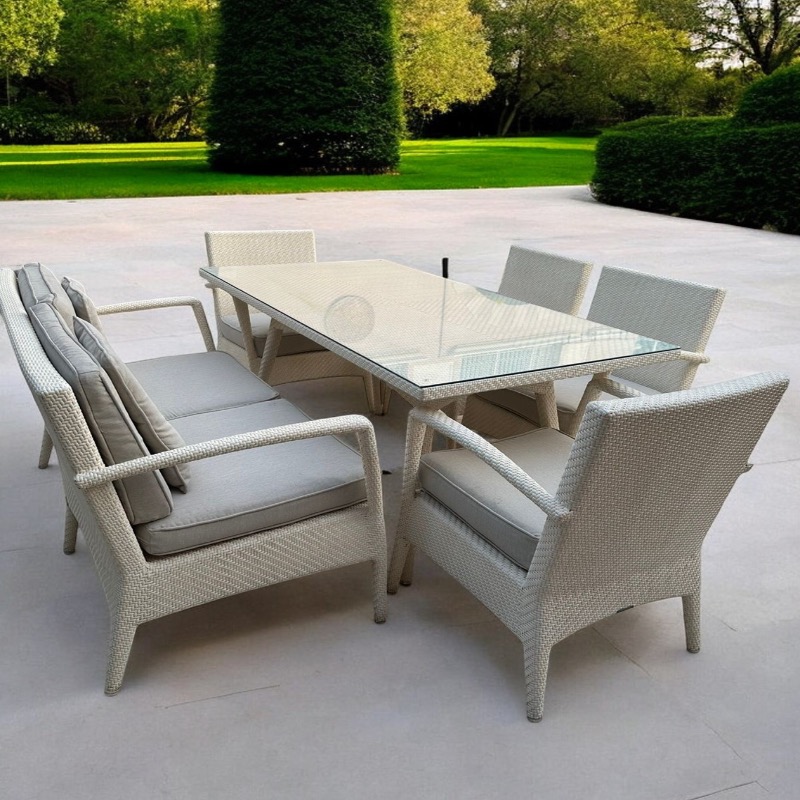 Spanish outdoor dining set