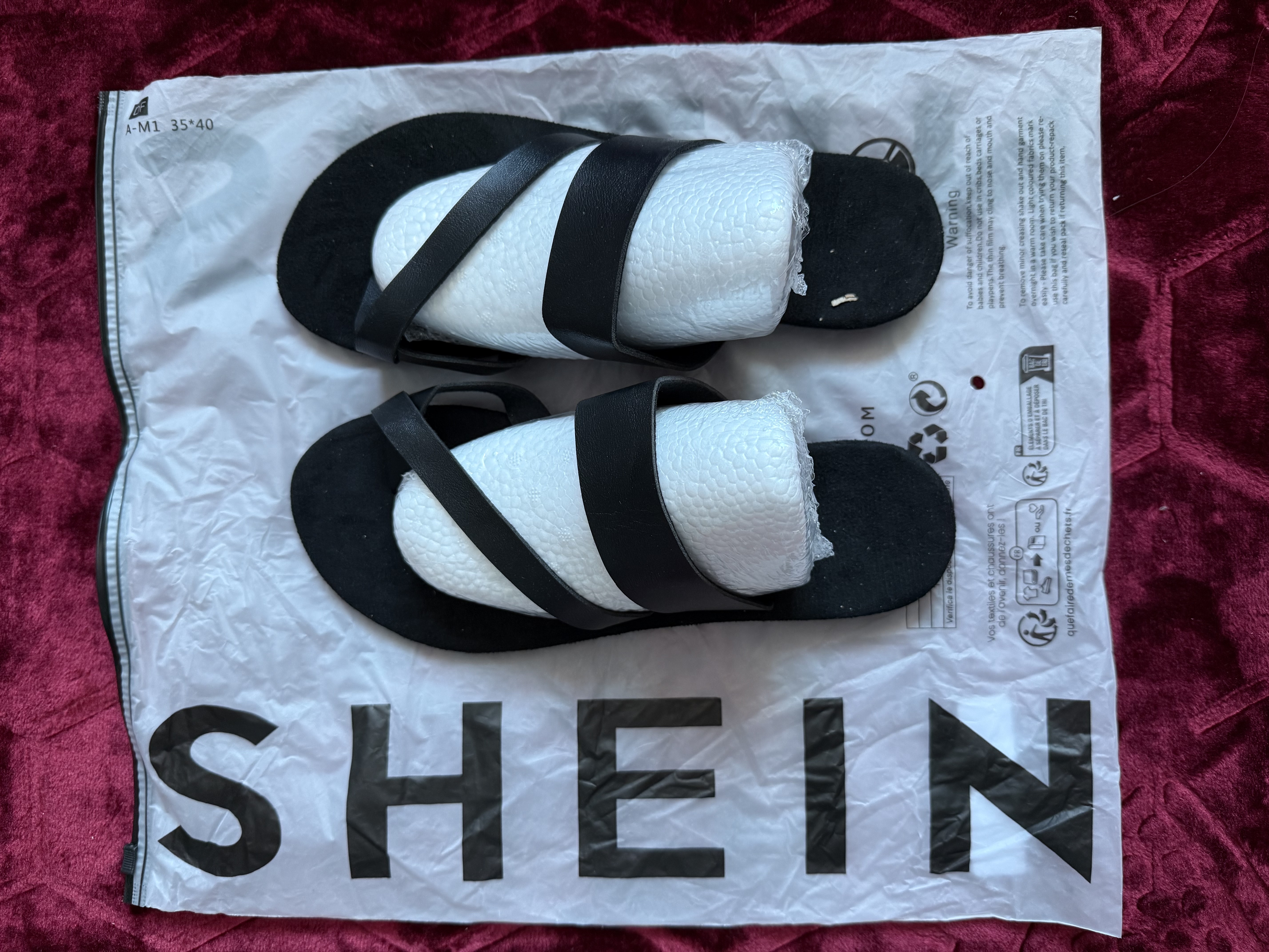 SHIEN sandals