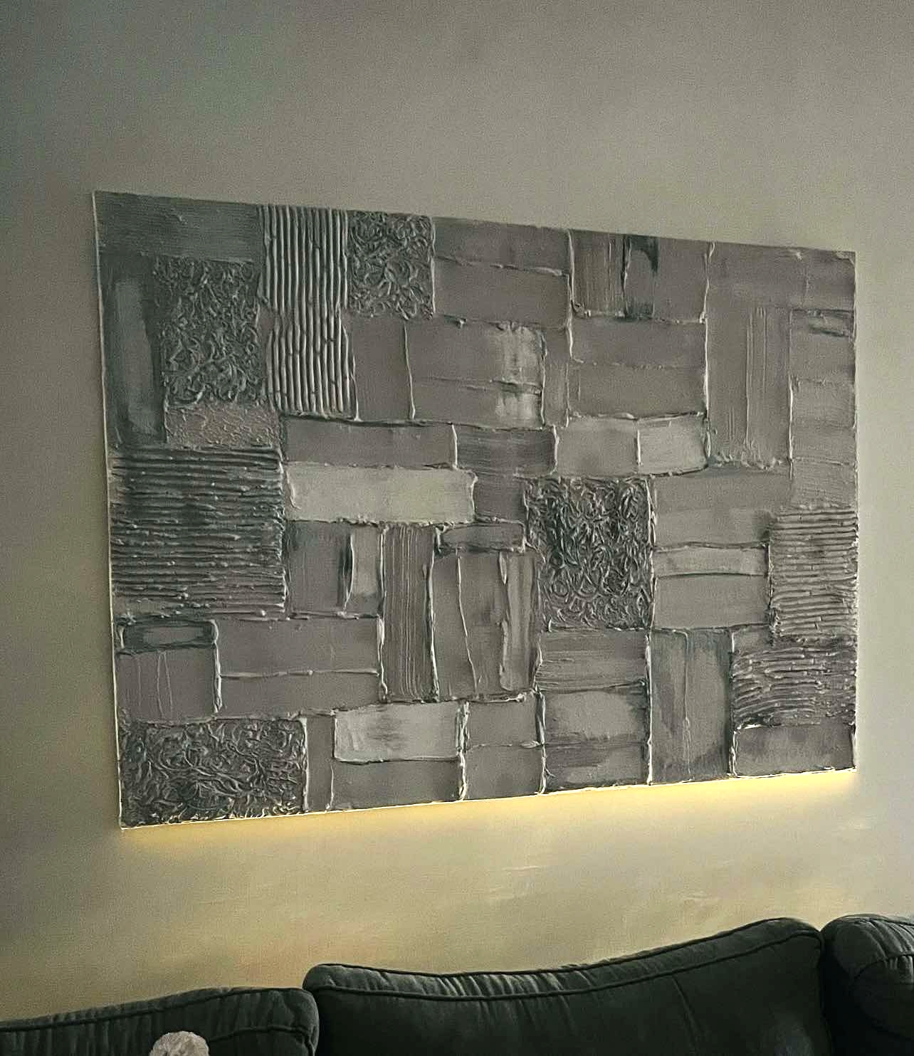 Stony Gray Wall Painting