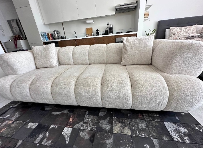 Home Center- 3 Seater Fabric Sofa