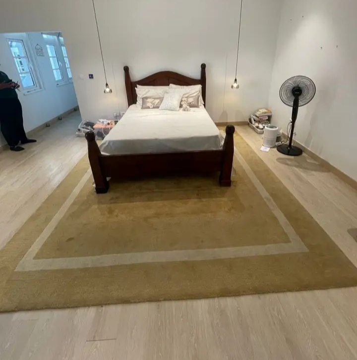 IKEA Large Beige Rug