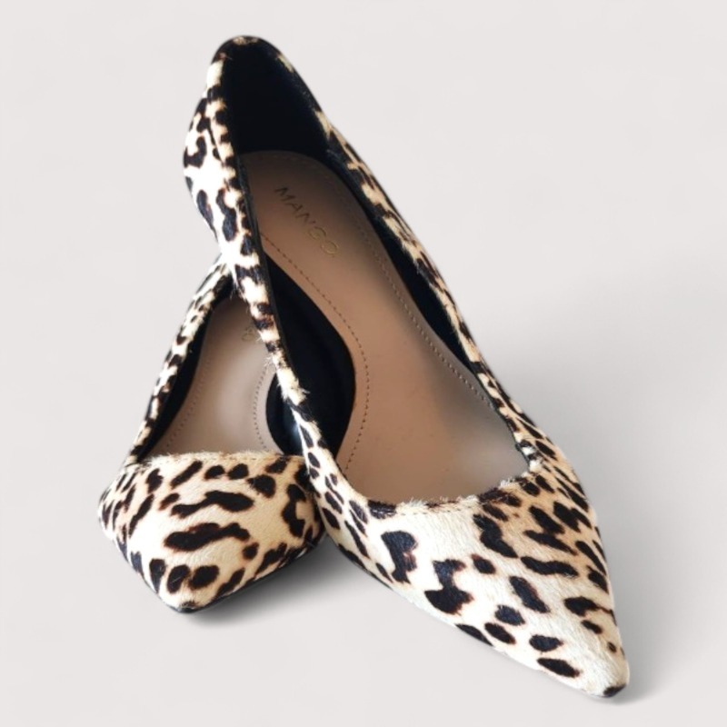 Mango Stiletto Animal Print