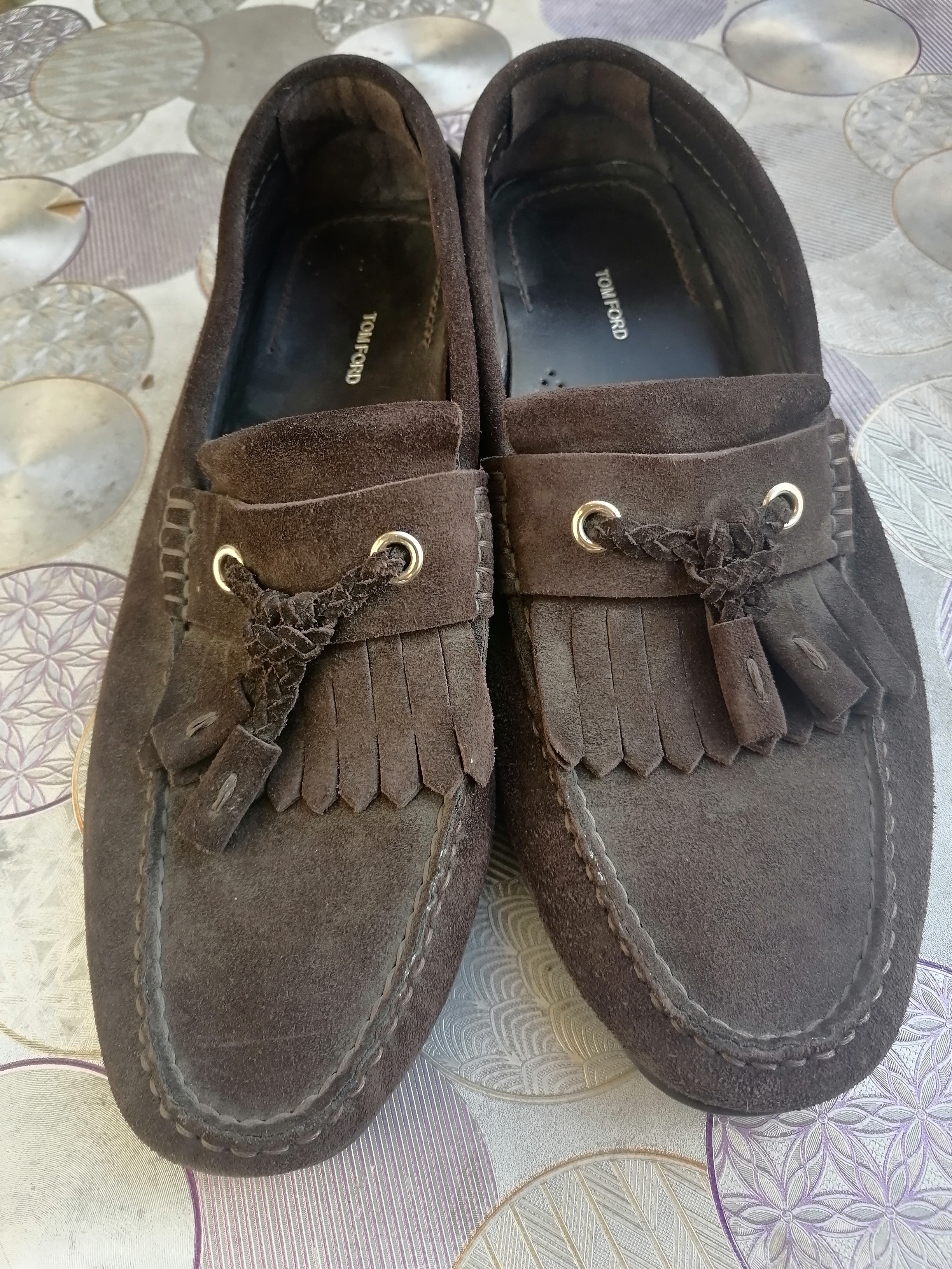 Tom ford suede loafers