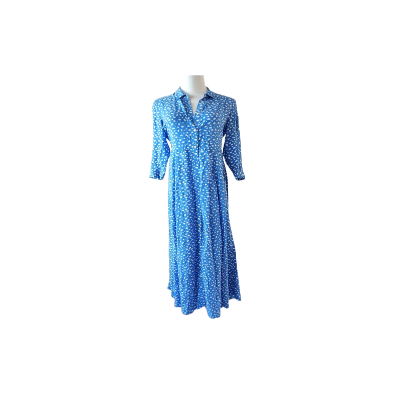 Maxi Midi Dress Blue