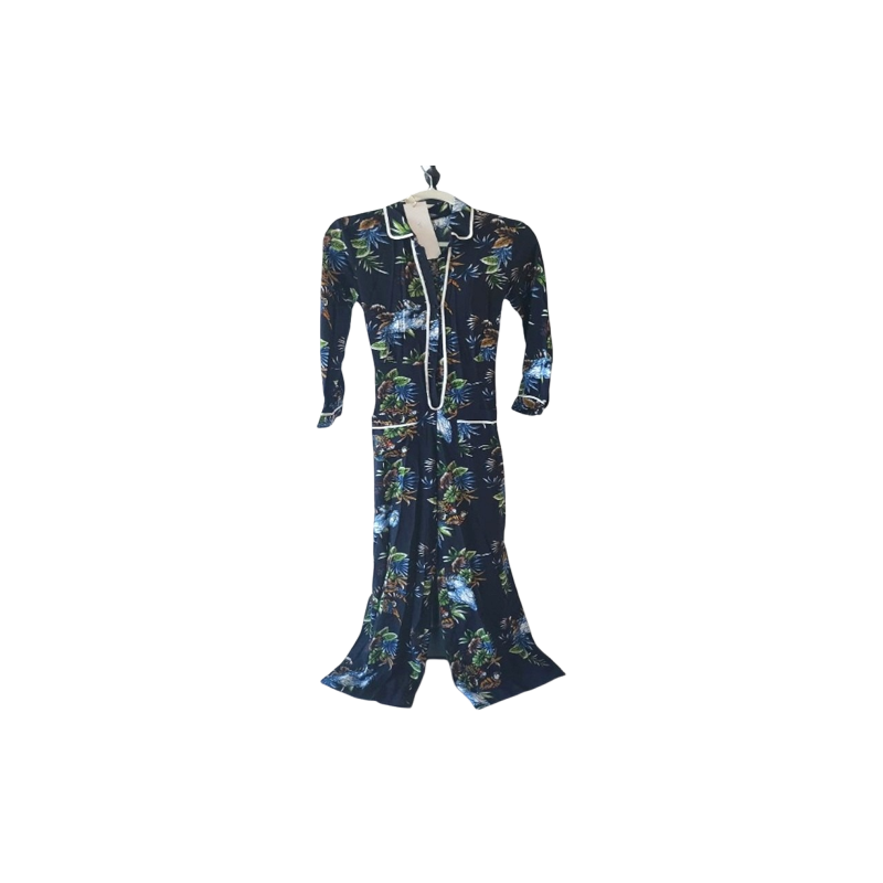 ZARA FLORAL JUMPSUIT