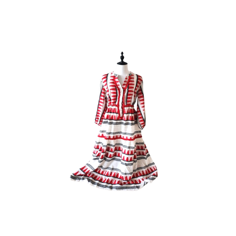 Red Zakar Long Dress