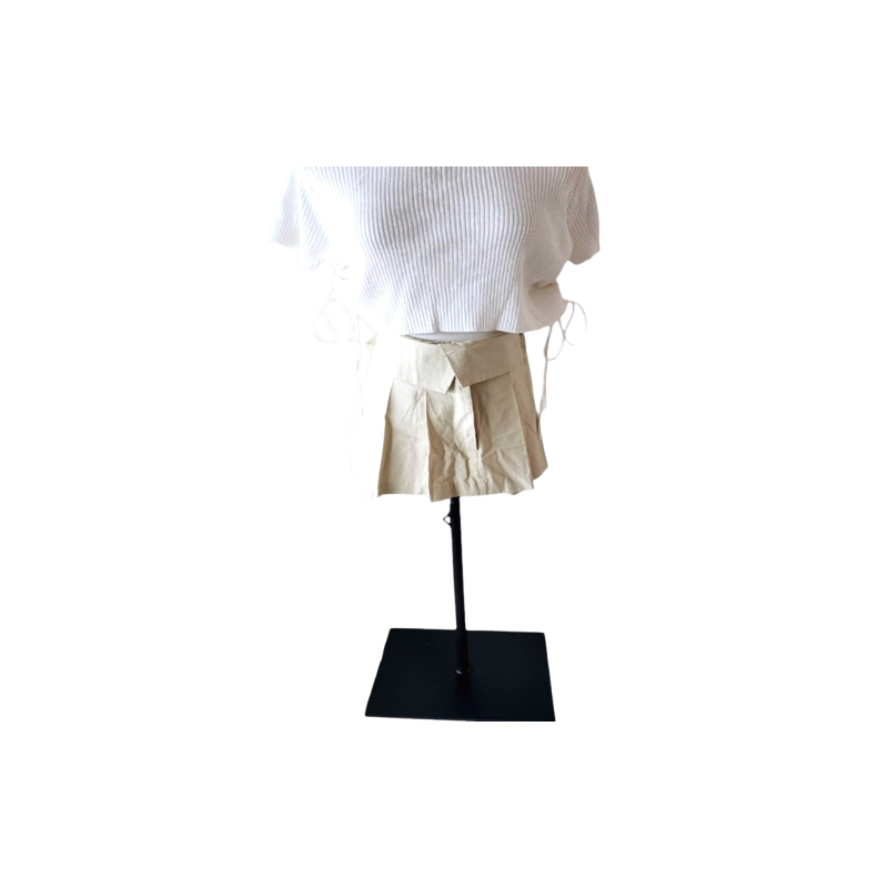 Khaki Mini Skirt