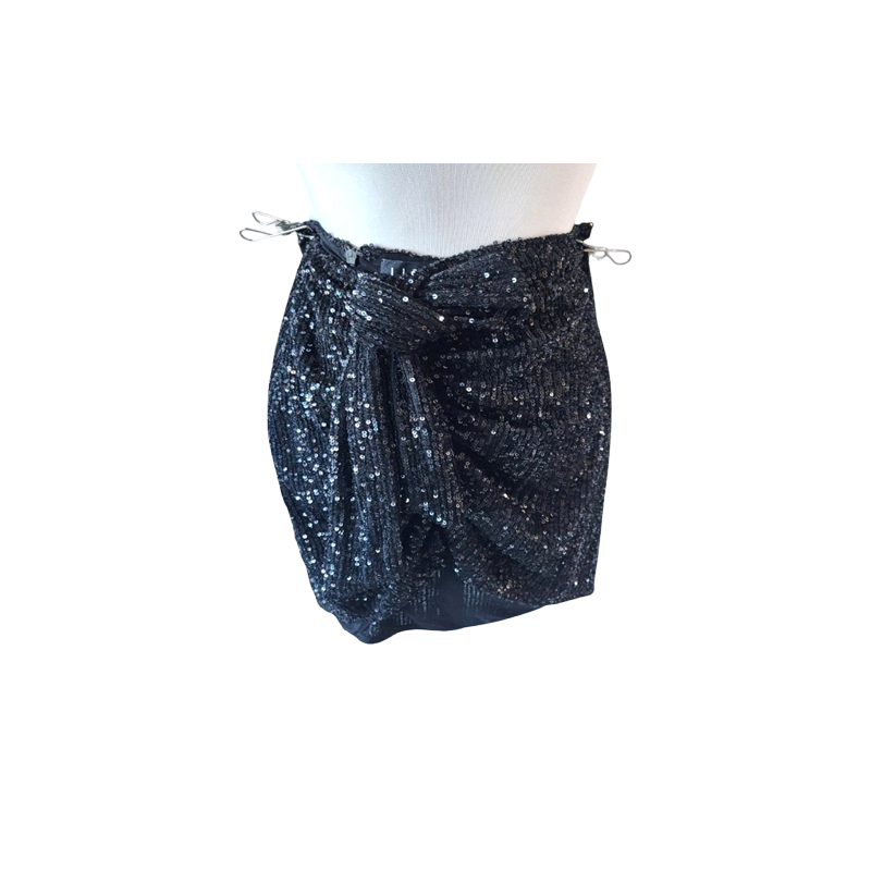 Sequin Mini Skirt