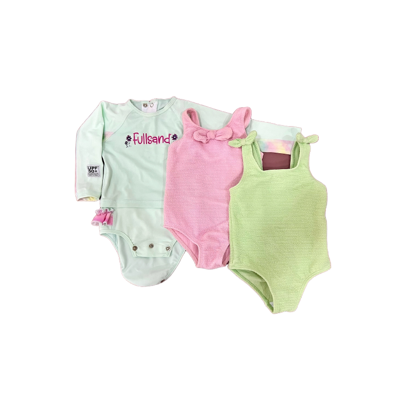 Pack of 3 Baby Swimsuit UPF 50+