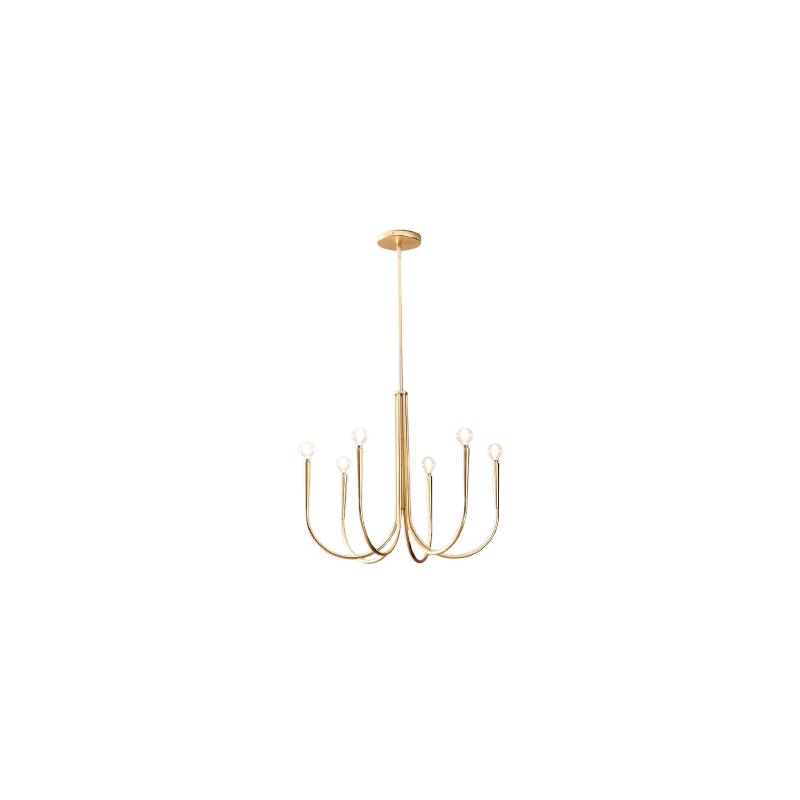 West Elm Swoop Arm Chandelier