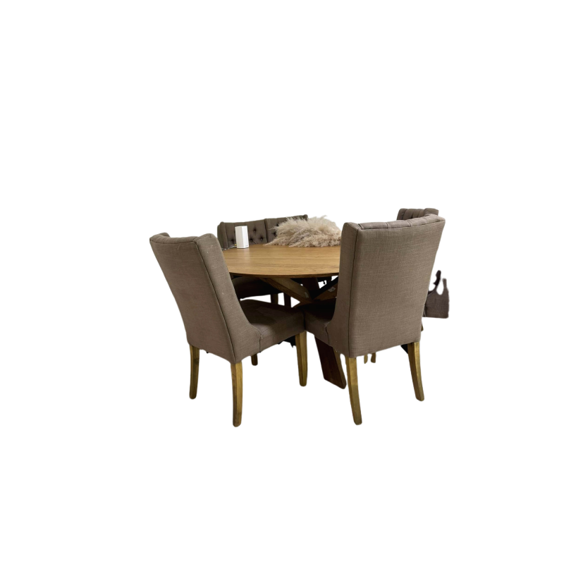 Crate and Barrel 6 seater dining table