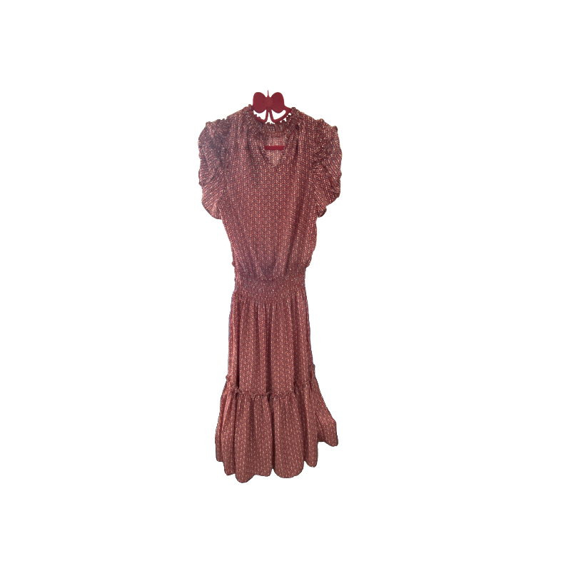 Red Midi Dress
