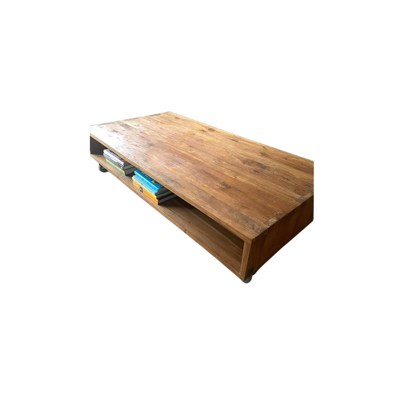 Marina Home Fantastic Wooden Coffee Table with Underneath Shelving