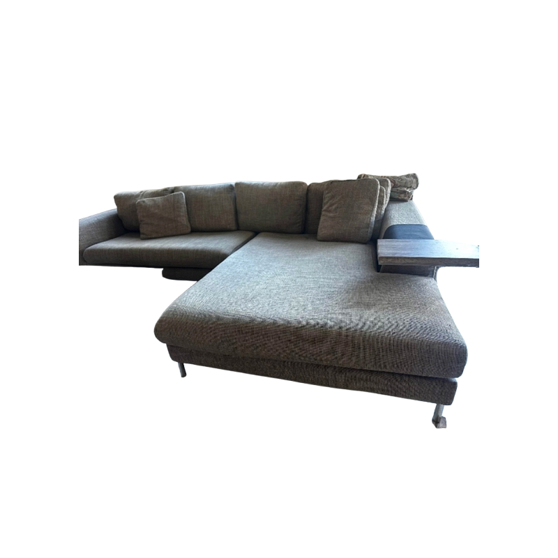 The One L-Shape Sofa – Brown Beige