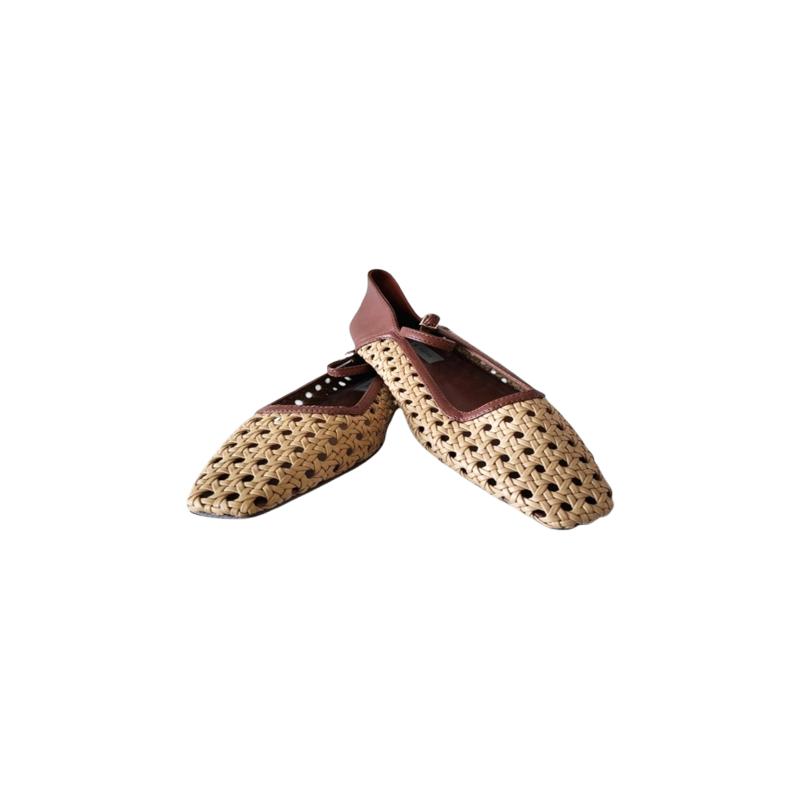 Braided Flat Ballet Shoes