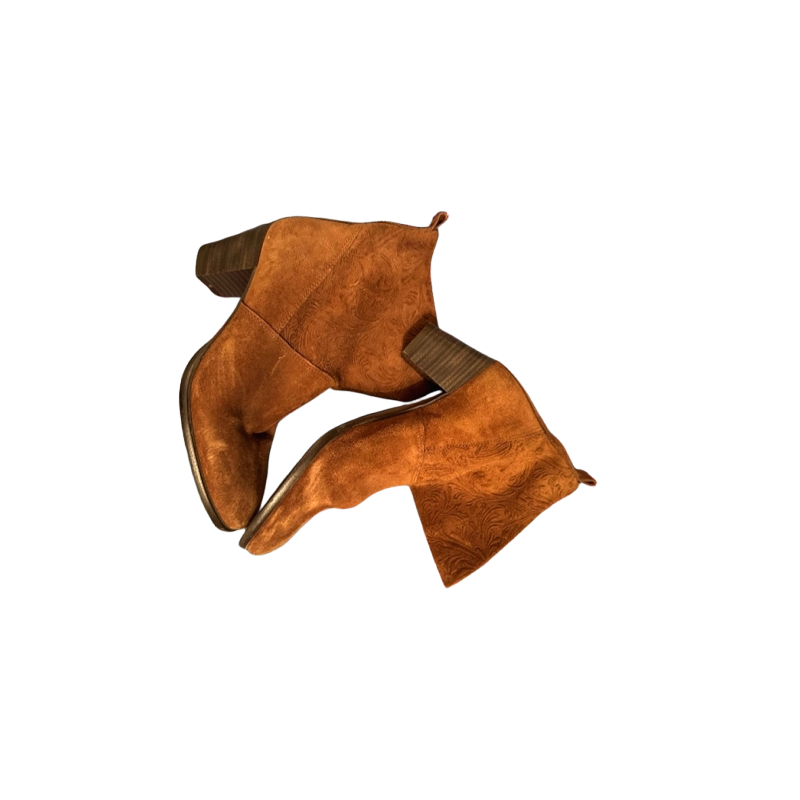 Suede Ankle Boots – Size 36