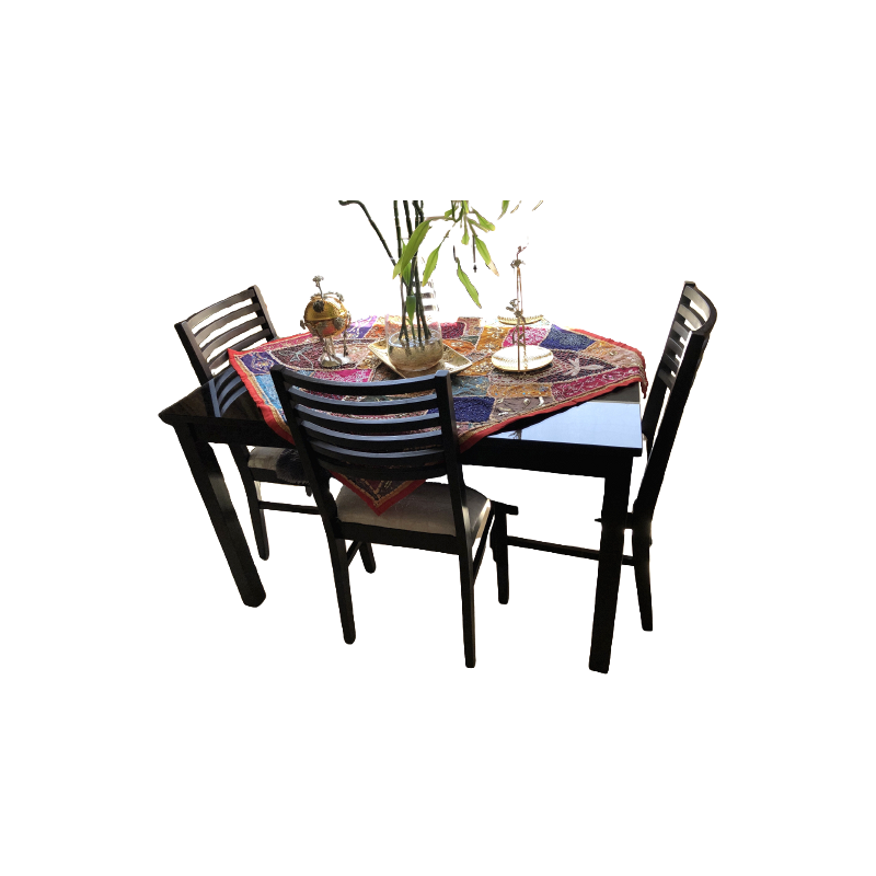 Home Centre Wooden Dining Table Set