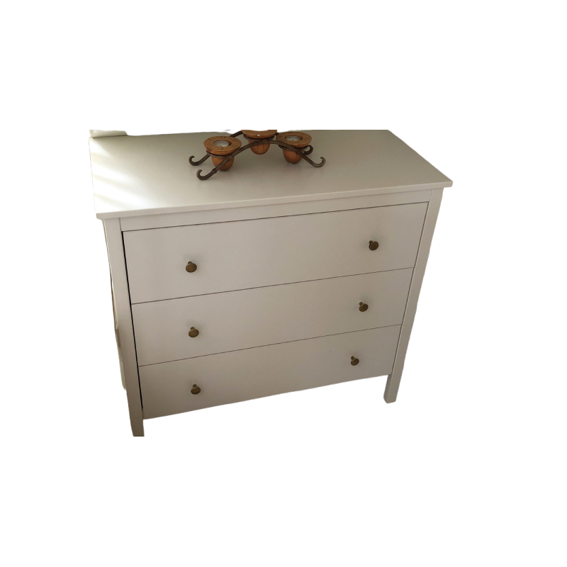 IKEA HEMNES White Solid Wood Dresser