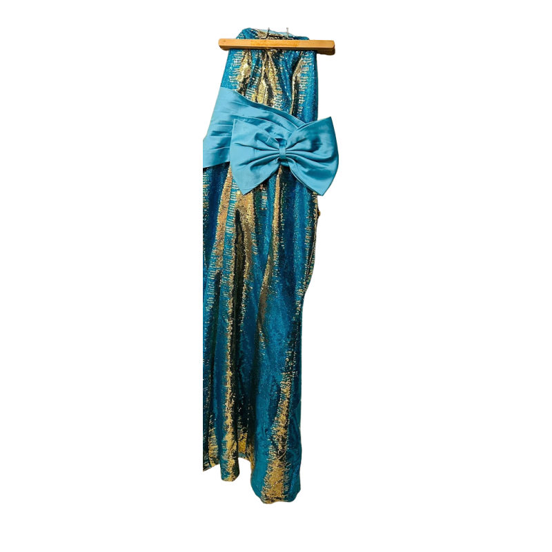 Sequin Fish Gown